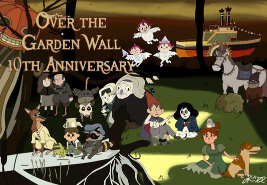 Over the Garden Wall 10th Anniversary Poster